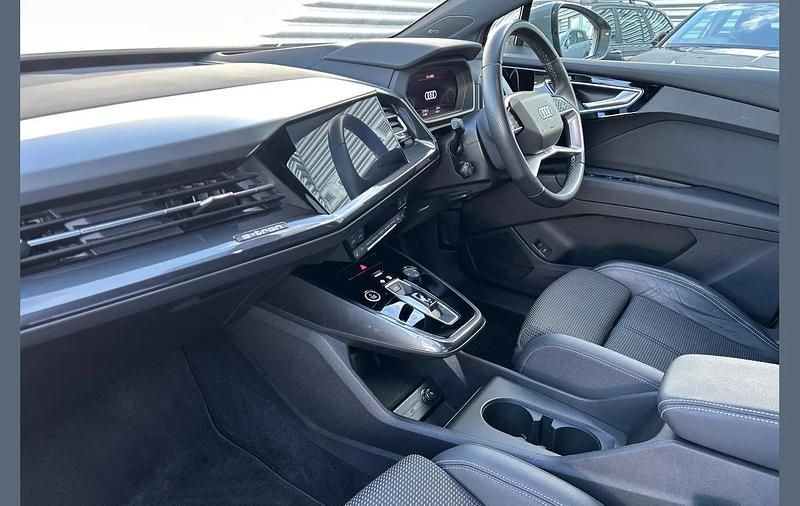 Used Audi Q4 e-tron S-Line 150 kW (204 HP) 2022 Grey SUV