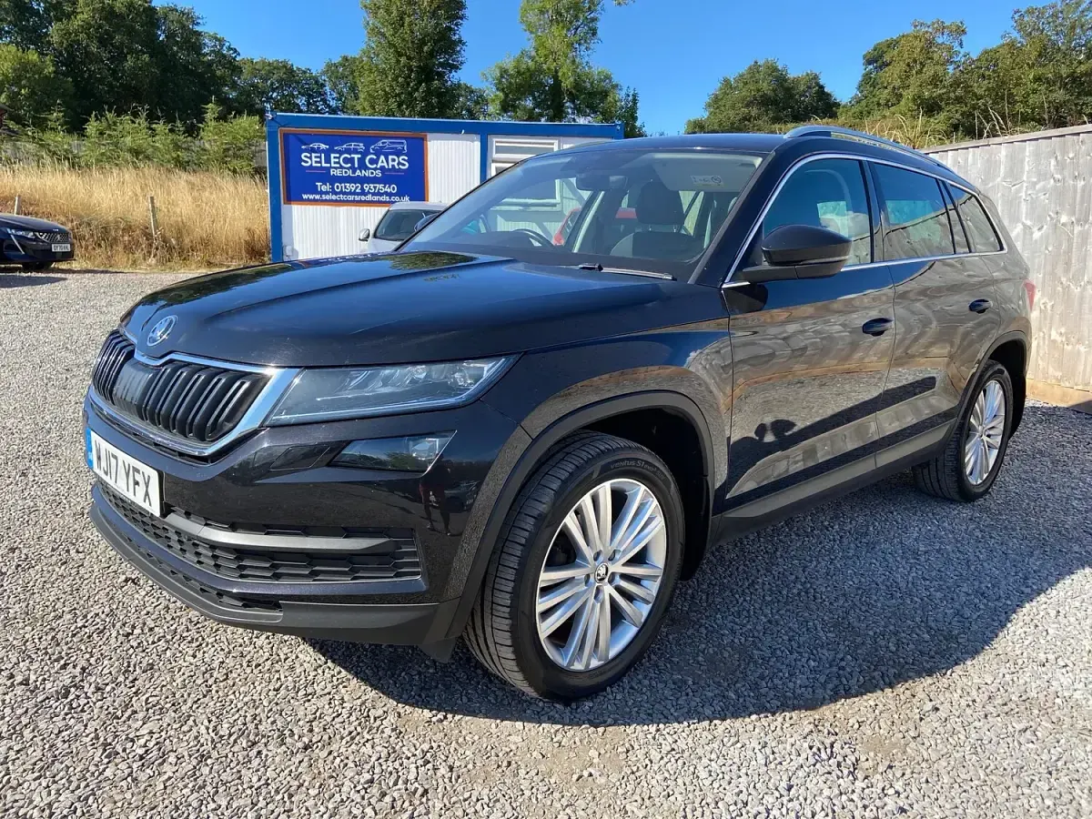 Used Skoda Kodiaq SE L 150 HP (110 kW) 2017 Black SUV