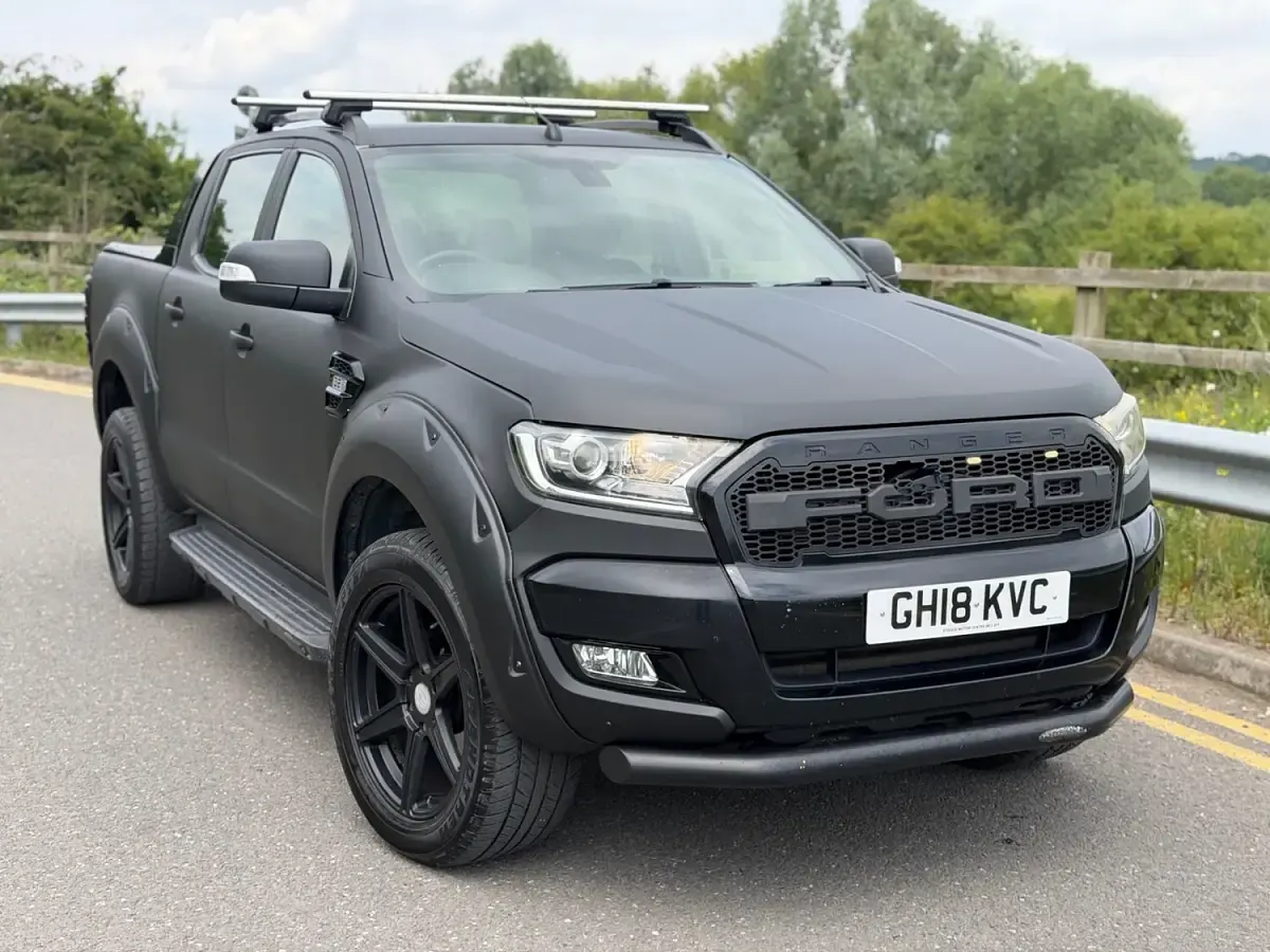 Used Ford Ranger Wildtrack 200 HP (147 kW) 2018 Black Pickup
