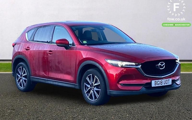 Red Used 2018 Mazda CX-5 Inclusive SUV | £11,499 (Good price) - Image 1/3