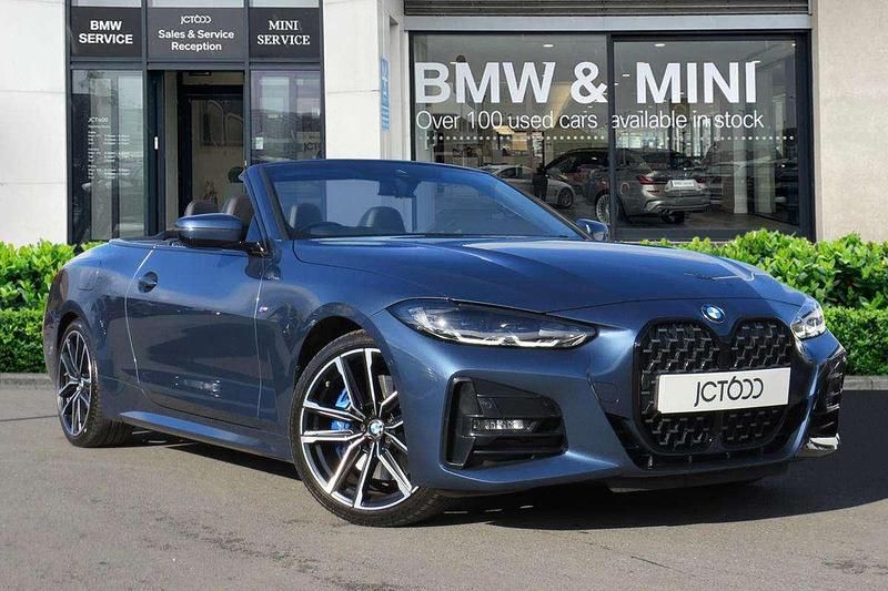 Blue Used 2021 BMW 430 Cabriolet M Sport Cabriolet | £32,248 (Fair price) - Image 1/4