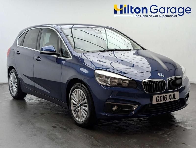 Used BMW 220 Luxury Line 190 HP (139 kW) 2016 Blue Hatchback