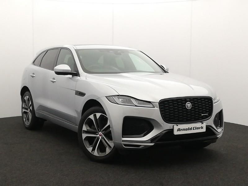Silver Used 2021 Jaguar F-Pace R-Dynamic SUV | £31,998 (A bit pricey) - Image 1/4