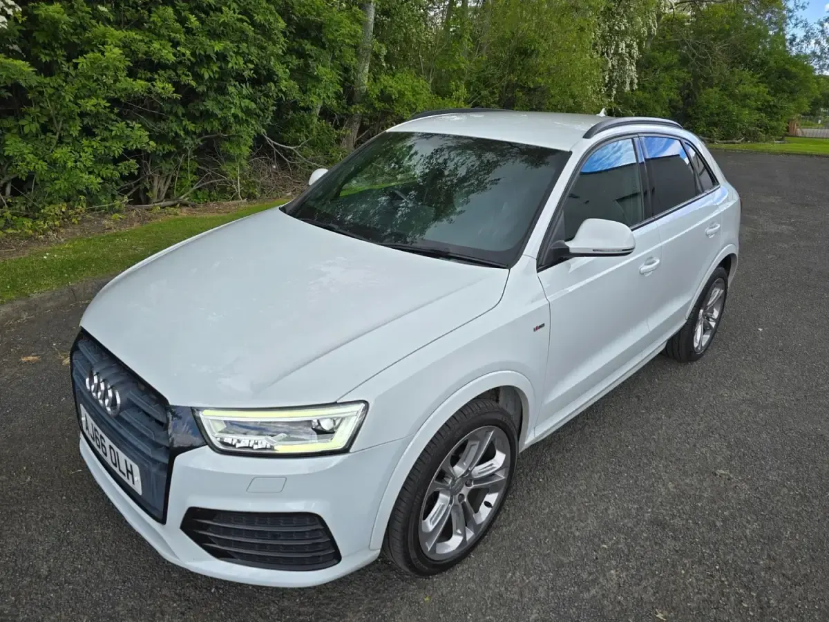 Second-hand Audi Q3 S-line plus 184 CP (135 kW) 2017 Alb SUV