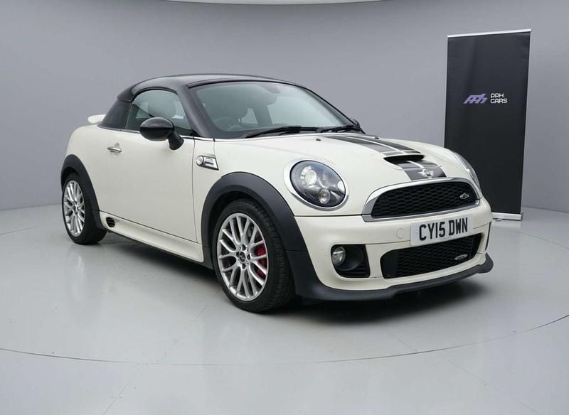 Used Mini John Cooper Works Coupé 2015 White Coupe