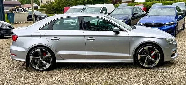 Used Audi A3 S-Line 110 HP (80 kW) 2015 Silver Sedan