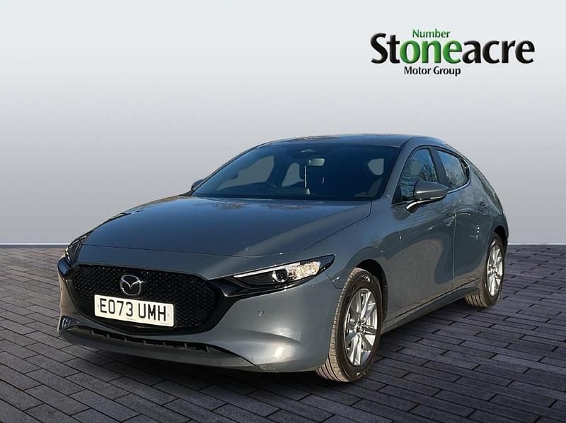 Usado Mazda 3 Center-Line 183 HP (134 kW) 2024 Cinzento Citadino