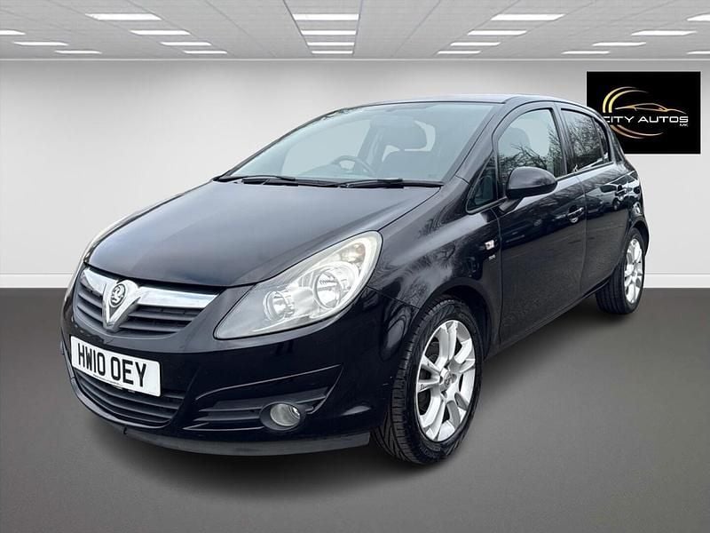 Used Vauxhall Corsa 100 HP (73 kW) 2010 Black Hatchback