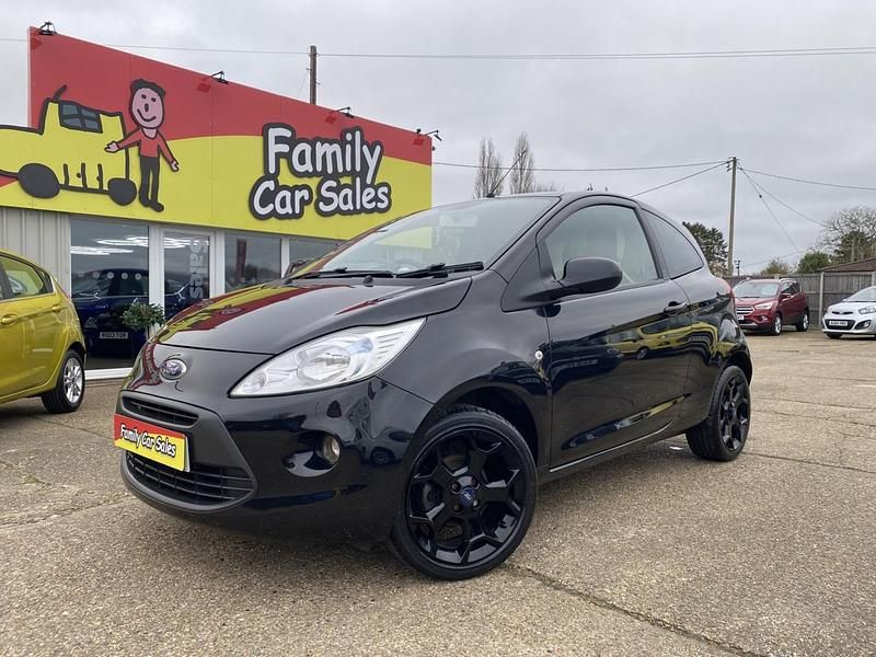 Used Ford Ka Zetec 2015 Black Hatchback