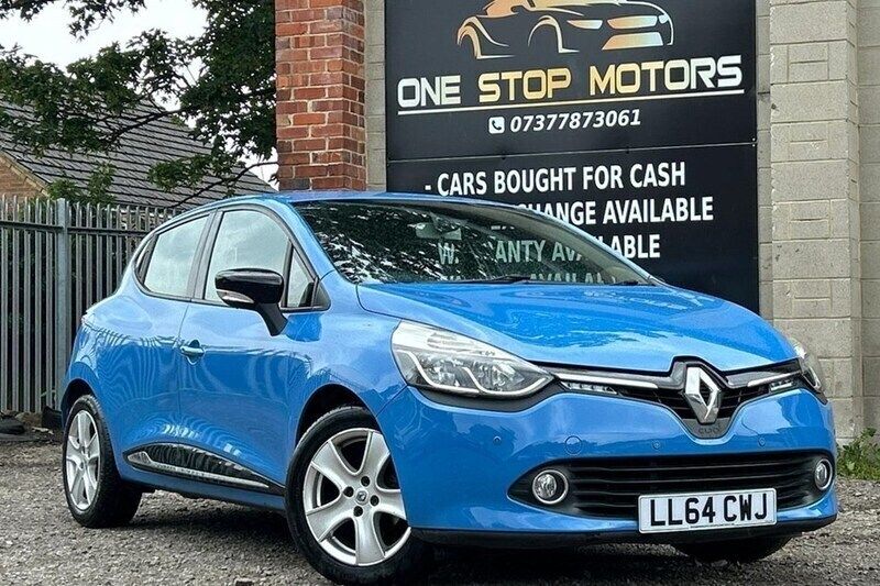 Blue Used 2014 Renault Clio IV Dynamique Hatchback | £5,495 (Good price) - Image 1/1