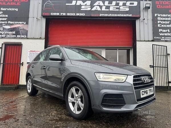Used Audi Q3 Design 150 HP (110 kW) 2016 Grey SUV