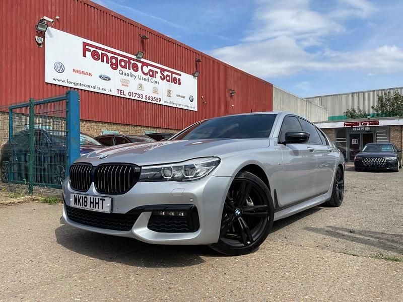 Silver Used 2018 BMW 730 M Sport Sedan | £17,950 (Good price) - Image 1/4