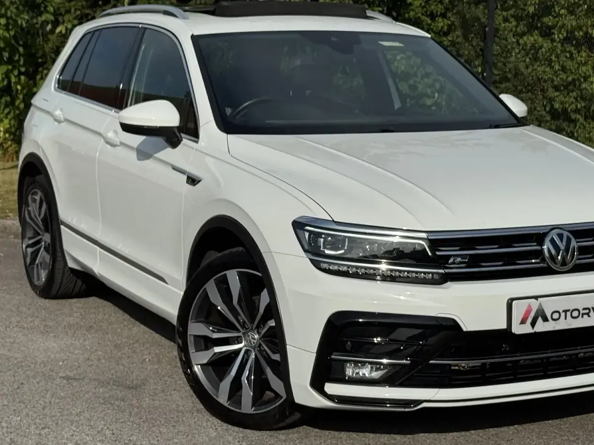 Used VW Tiguan R-line 150 HP (110 kW) 2016 White SUV