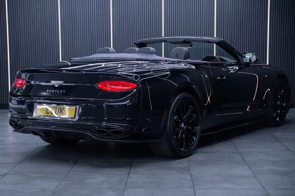 Used Bentley Continental GT Convertible 550 HP (404 kW) 2022 Black Cabriolet