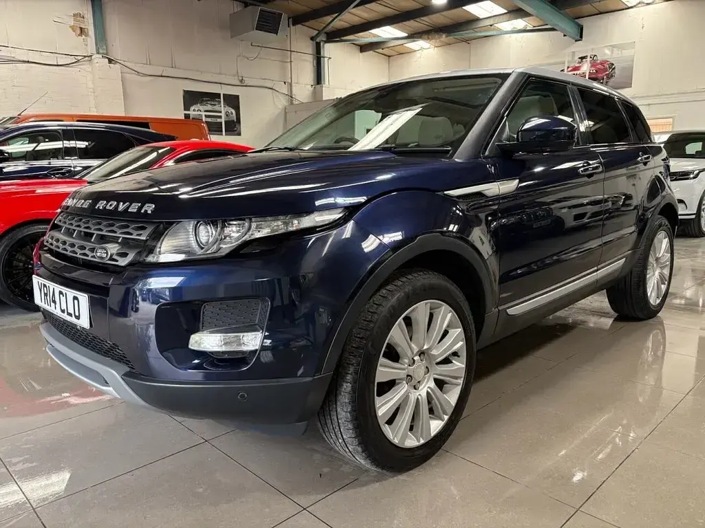 Used Land Rover Range Rover evoque Prestige 190 HP (139 kW) 2014 Blue SUV