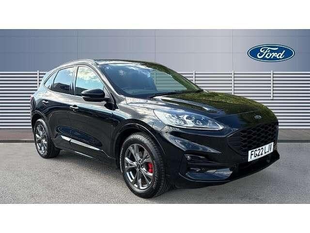 Black Used 2022 Ford Kuga ST-Line SUV | £19,177 (Good price) - Image 1/4