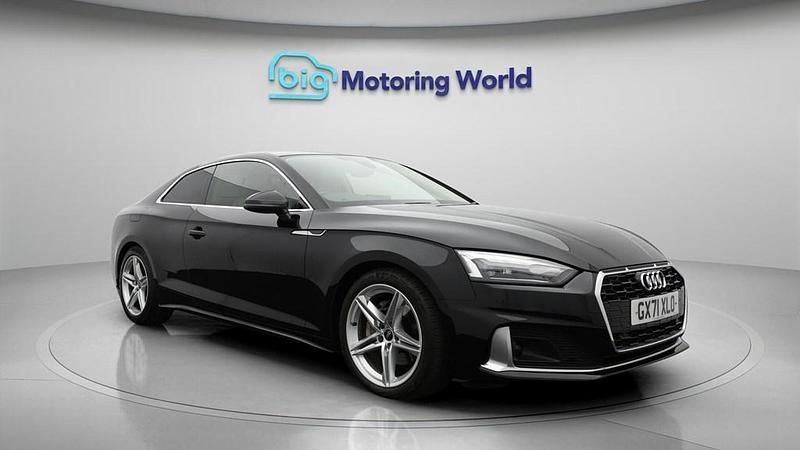 Used Audi A5 Sport 204 HP (150 kW) 2021 Black Coupe