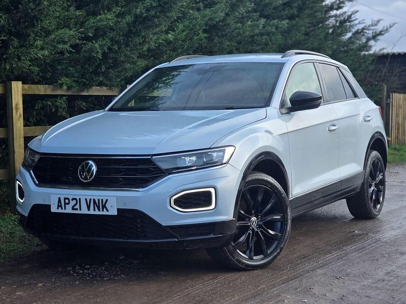 Used VW T-Roc Black Edition 150 HP (110 kW) 2021 Silver SUV
