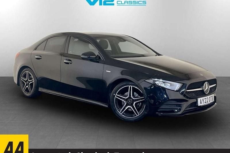 Black Used 2022 Mercedes A180 AMG Line Premium Sedan | £20,295 (Fair price) - Image 1/1