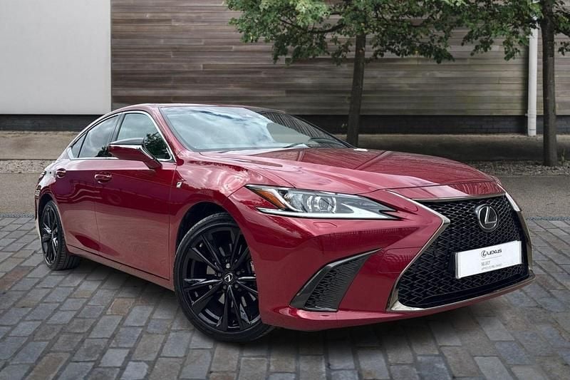 Red Used 2023 Lexus ES300H Sport Line Sedan | £31,991 (Fair price) - Image 1/4