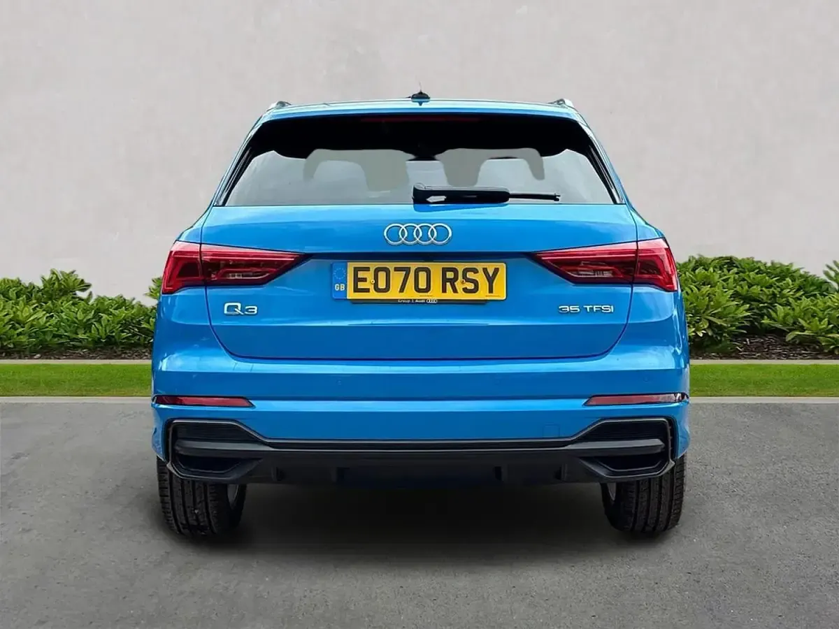 Used Audi Q3 S-Line 150 HP (110 kW) 2020 Blue SUV