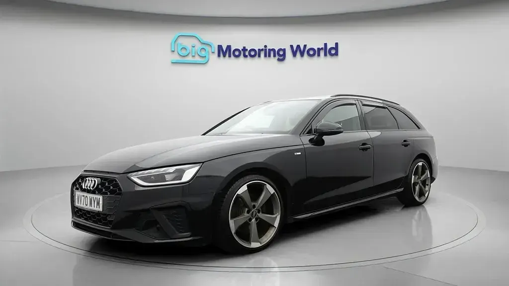 Used Audi A4 Black Edition 150 HP (110 kW) 2020 Black Estate