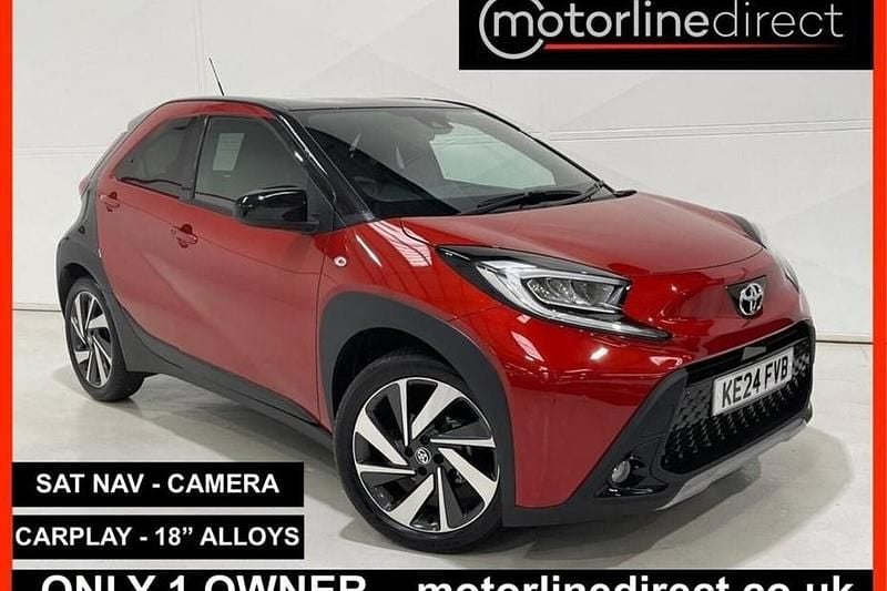 Red Used 2024 Toyota Aygo X SUV | £17,345 - Image 1/1