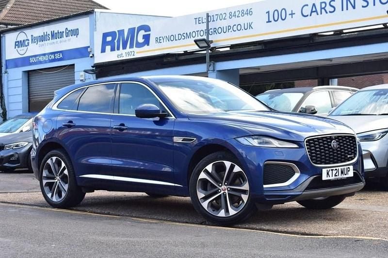 Used Jaguar F-Pace R-Dynamic 204 HP (150 kW) 2021 Blue SUV