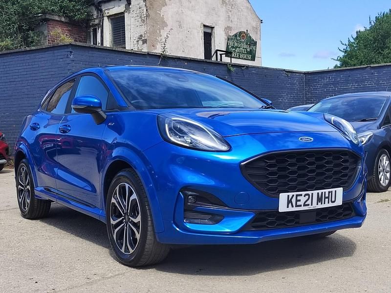 Used Ford Puma ST-Line 2021 Blue Hatchback