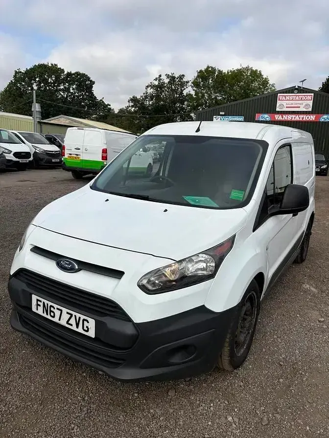 Used Ford Transit 75 HP (55 kW) 2017 White Van