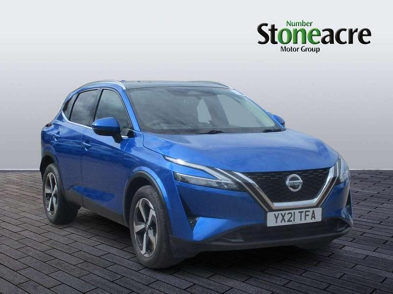 Blue Used 2021 Nissan Qashqai SUV | £17,995 (Fair price) - Image 1/4