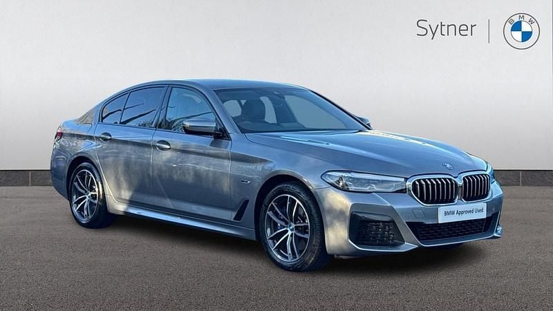 Grey Used 2022 BMW 530e M Sport | £27,500 (Fair price) - Image 1/4
