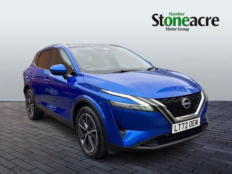 Blue Used 2022 Nissan Qashqai S SUV | £19,770 (A bit pricey) - Image 1/4