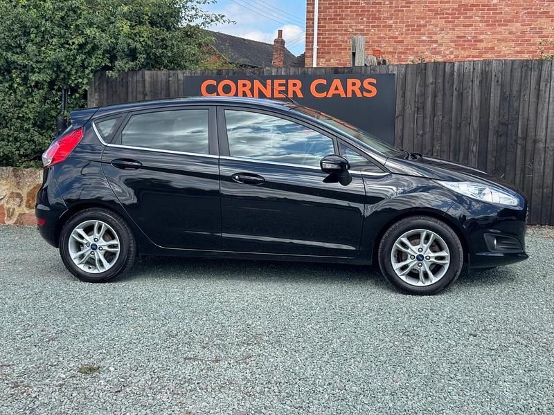 Used Ford Fiesta Zetec 2015 Black Hatchback