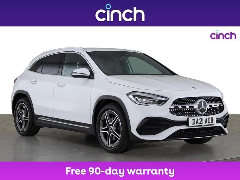 White Used 2021 Mercedes GLA180 AMG Line Premium SUV | £26,199 (Fair price) - Image 1/3