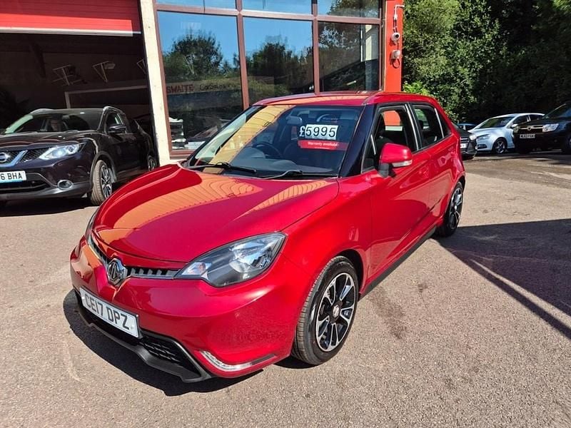 Red Used 2017 MG MG3 Hatchback | £5,495 (Fair price) - Image 1/4