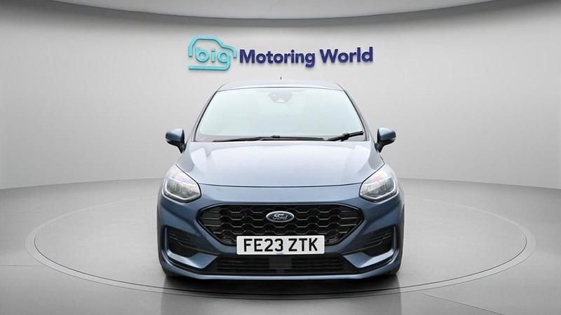 Used Ford Fiesta ST-Line X 125 HP (91 kW) 2023 Blue Hatchback