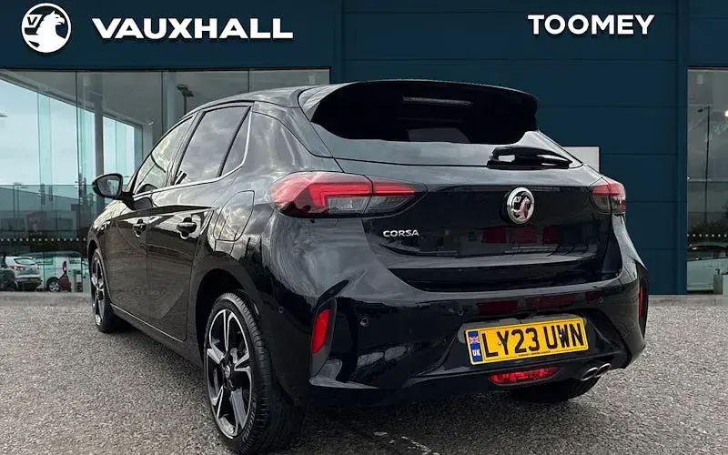 Used Vauxhall Corsa Ultimate 131 HP (96 kW) 2023 Black Hatchback