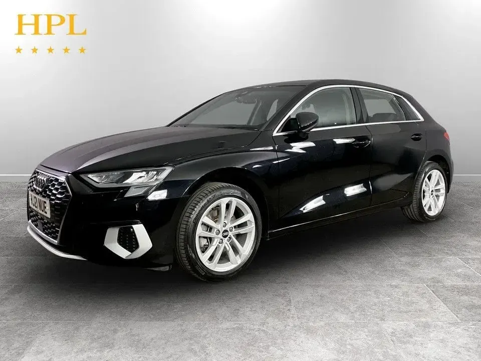 Used Audi A3 Sportback Sport 110 HP (80 kW) 2021 Black Hatchback