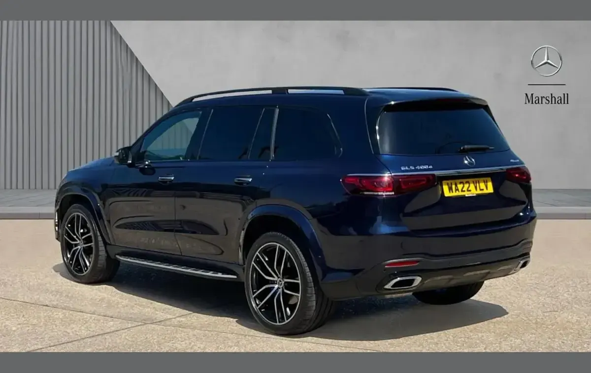 Used Mercedes GLS400 Night 330 HP (242 kW) 2022 Blue SUV