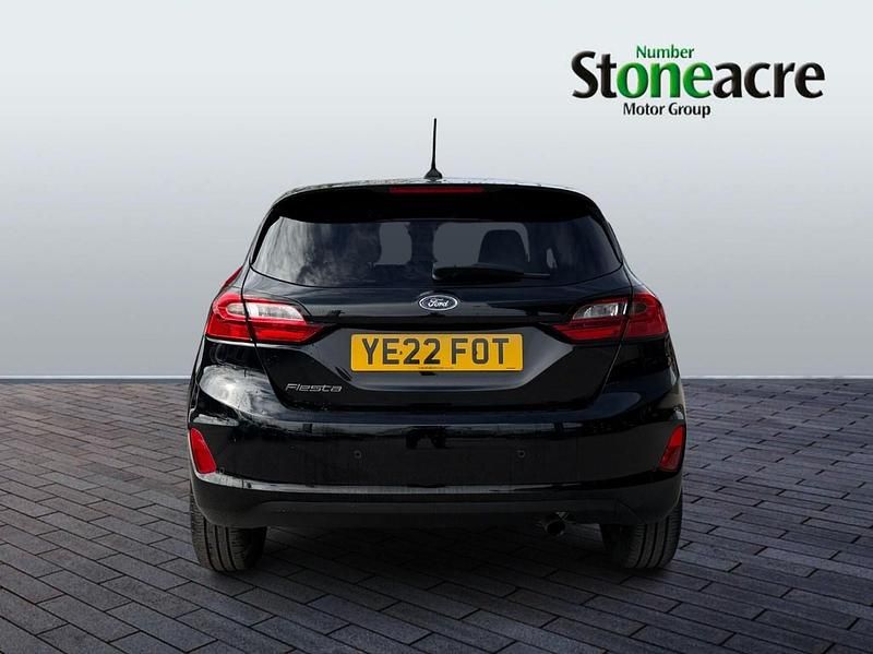 Used Ford Fiesta Titanium 99 HP (72 kW) 2022 Black Hatchback