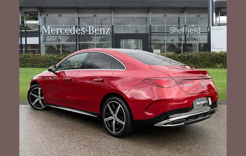 Used Mercedes CLA 250+ AMG line 200 kW (272 HP) 2025 Red Sedan