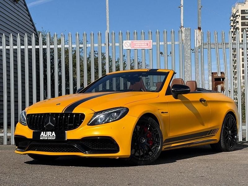 Used Mercedes C63 AMG AMG Edition 1 2017 White Cabriolet