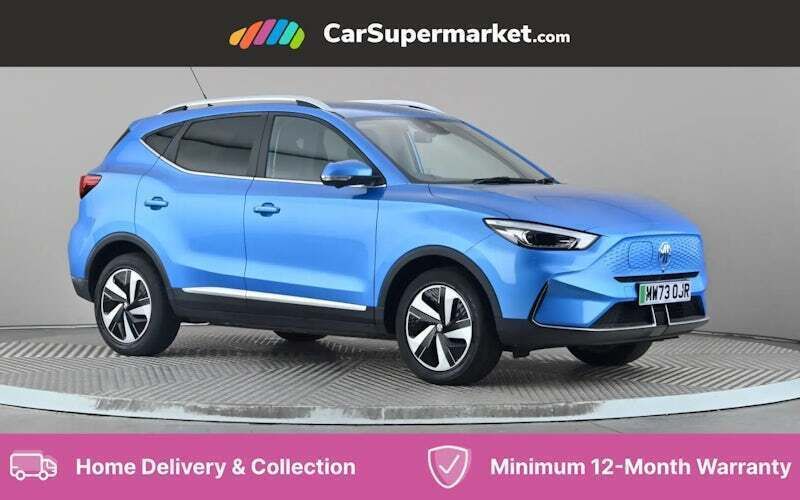 Blue Used 2022 MG ZS Trophy Connect Sedan | £16,997 (Fair price) - Image 1/4