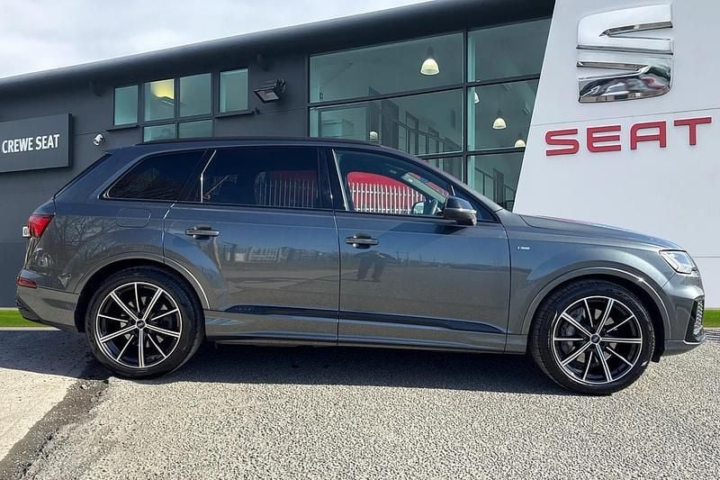 Used Audi Q7 Black Edition 2020 Grey SUV