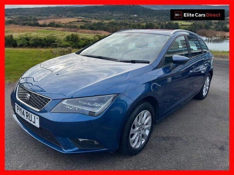Blue Used 2014 Seat Leon SE Estate | £6,450 (Fair price) - Image 1/3
