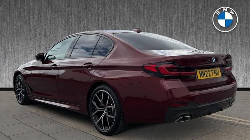 Used BMW 520 M Sport 181 HP (133 kW) 2022 Red