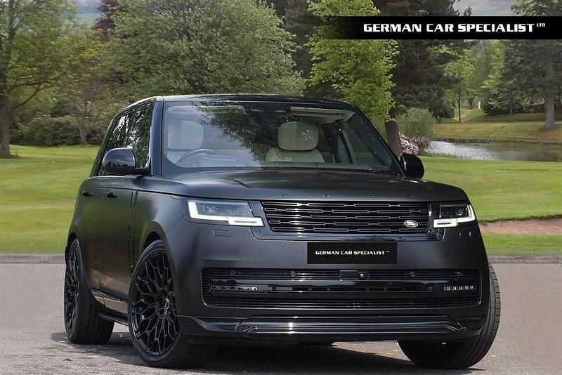 Santoroni black Used 2022 Land Rover Range Rover Autobiography SUV | £96,990 (Expensive) - Image 1/4