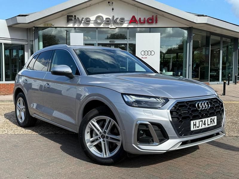 Silver New 2024 Audi Q5 S-Line SUV | £39,940 (Good price) - Image 1/4