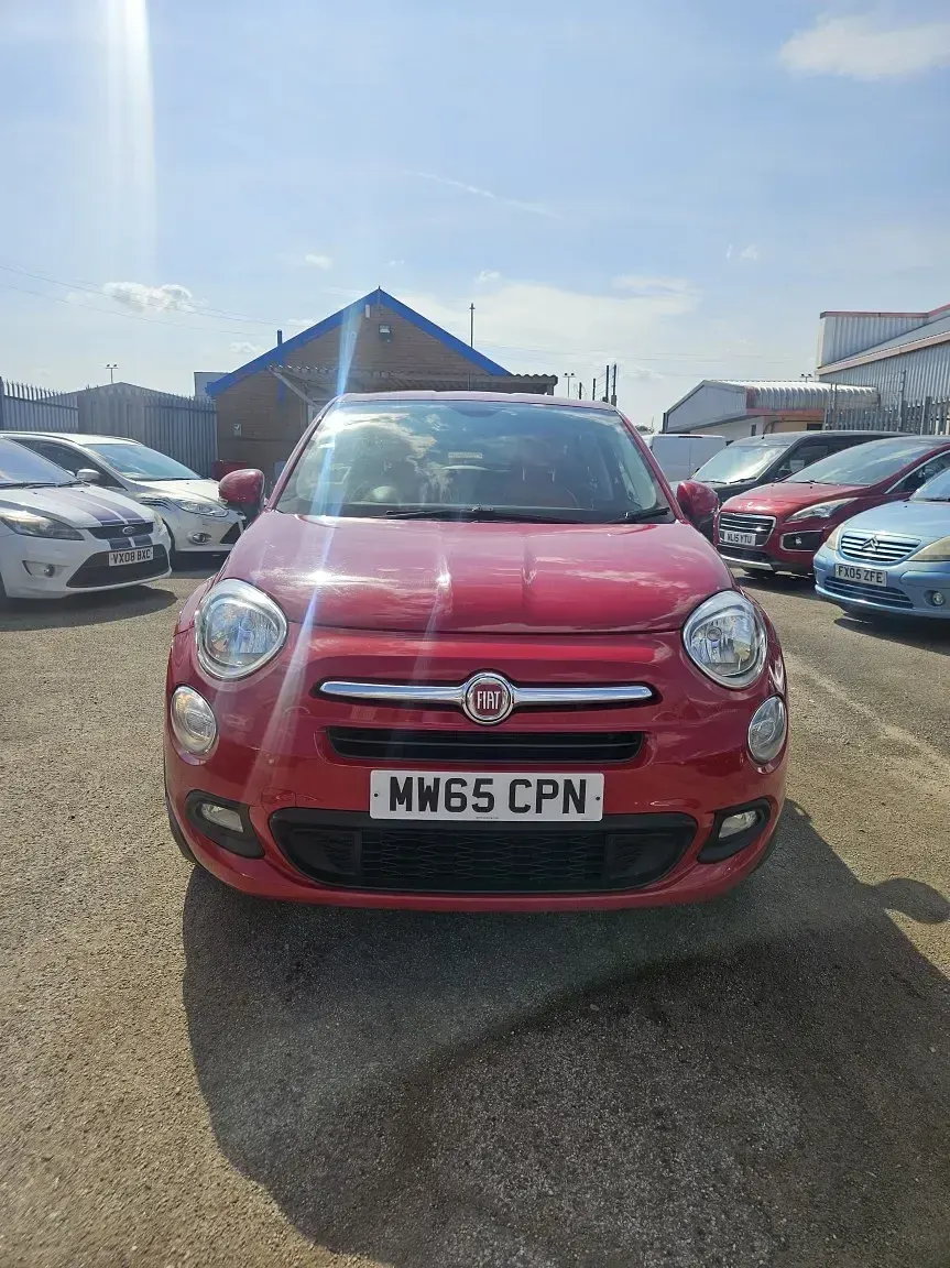 Used Fiat 500X City Look 110 HP (80 kW) 2015 Red SUV